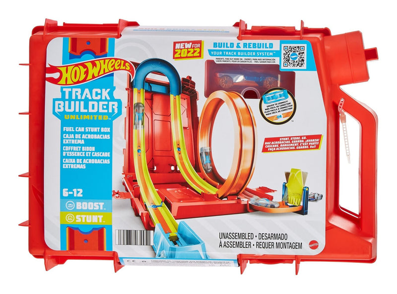 Hot Wheels Track Builder Unlimited Fuel Can Stunt Box - Image