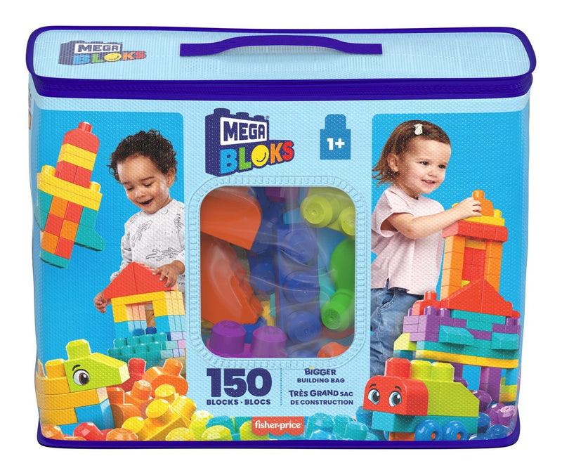 Mega Bloks Bigger Building Bag 150 Pieces - Image