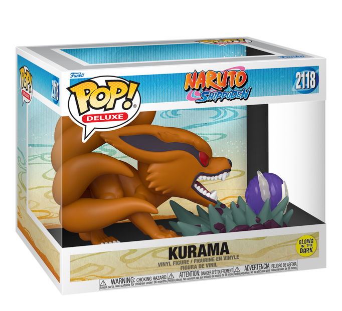 Pop! Deluxe - Naruto Shippuden - Kurama (Glow) - Image