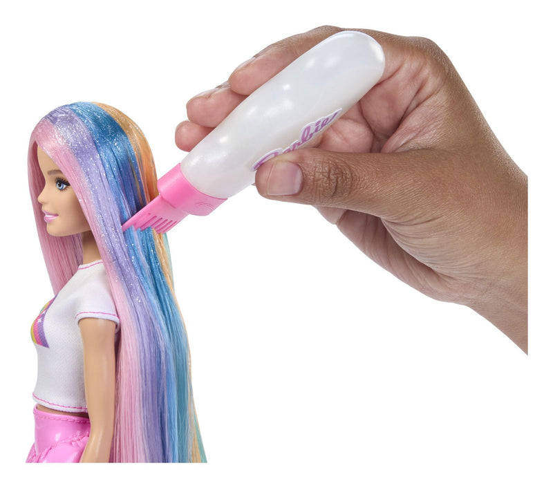 Barbie Rainbow Sparkle Hair Doll - Image