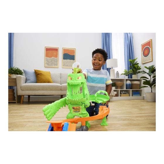 Hot Wheels Monster Truck Mutant Chaos Ooze Monster Playset