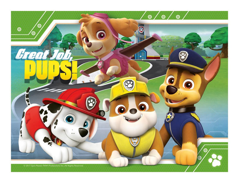 Paw Patrol 4 in a Box Jigsaw Puzzle - Image