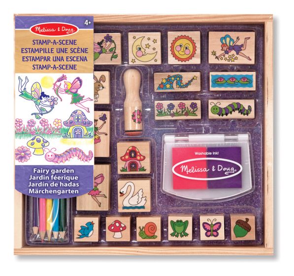 Melissa and Doug Stamp A Scene Fairy Garden