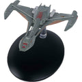 Klingon Raptor Model Die Cast Ship (Eaglemoss / Star Trek), side angle