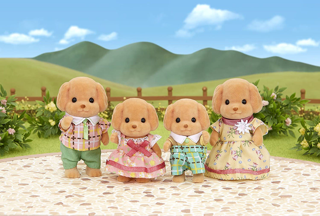 Sylvanian Families Toy Poodle Family