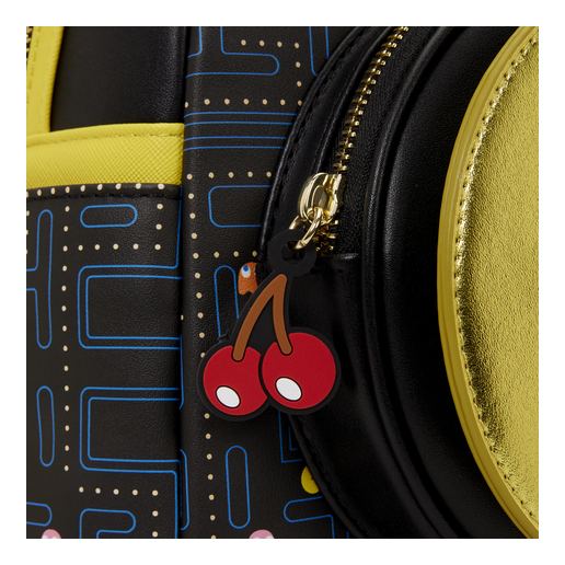 Loungefly - Pac-Man Mini Backpack, close-up detail