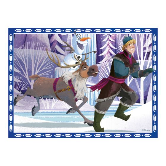 Disney Frozen 4 in a Box Jigsaw Puzzles