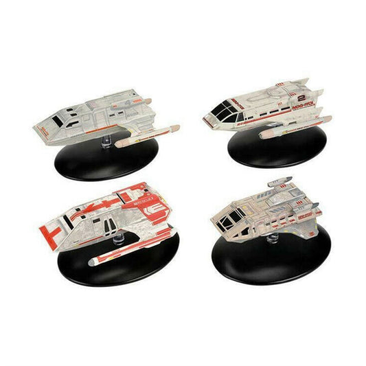 Shuttlecraft Set 4 Kelvin Timeline (Transport Shuttlecraft & Passenger Shuttle & Med Evac Shuttle & Warrant S, alternate view
