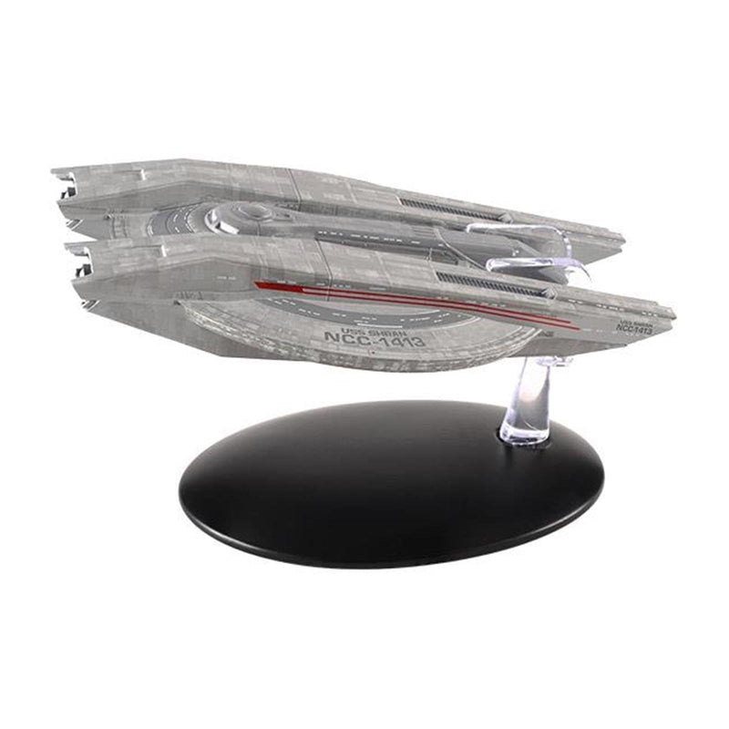 U.S.S. Shran NCC-1413 (Magee-class) Discovery Ships Model Diecast Ship SSDUK011 (Eaglemoss / Star Trek), side angle