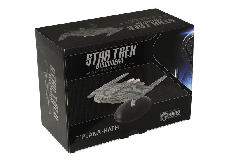 U.S.S. T'Plana-Hath NCC-1004 (Engle-class) Discovery Ships Model Diecast Ship SSDUK017 (Eaglemoss / Star Trek, packaging shot