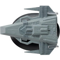 Husnock Warship Model Die Cast Ship (Eaglemoss / Star Trek), rear view