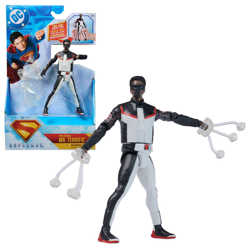 Superman 6" Superman Battle Attack Terrific Feature Figure - Image