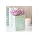 Green Book Shaped Vase