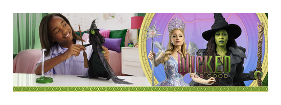 Wicked Deluxe Elphaba Doll - Image