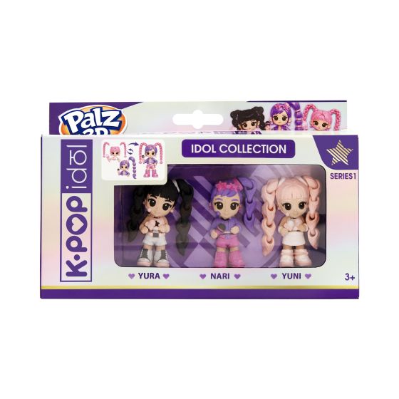 Palz 3D - K-Pop Idols - 3-pack