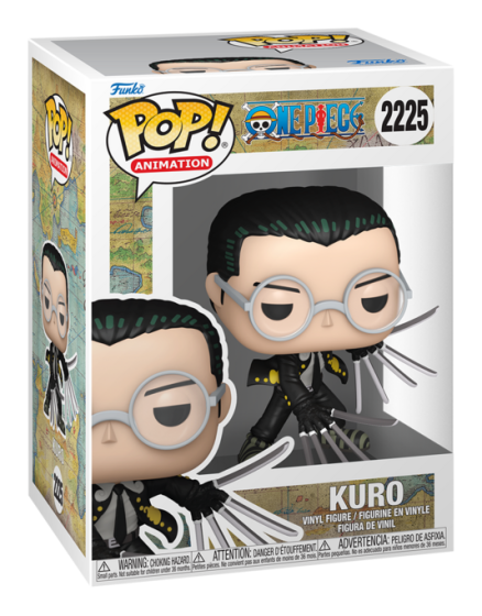 Pop! Vinyl - One Piece - Kuro collectible from Abgee