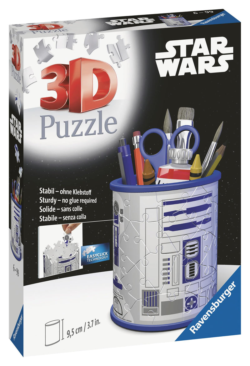 Star Wars R2D2 Pencil Holder 54 Piece 3D Puzzle