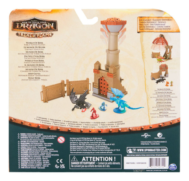 Dreamworks Dragons Torch Tower Playset - Image
