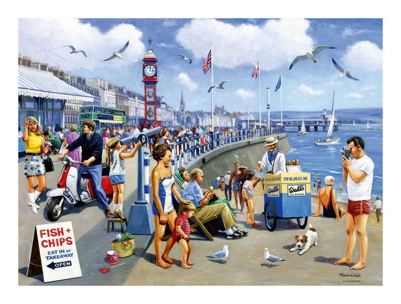 Happy Days No.8, Holidays 4x 500 Piece Jigsaw Puzzles