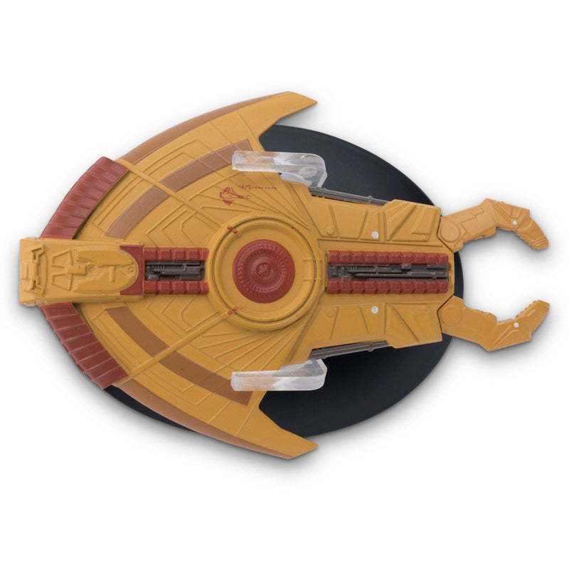 Cardassian Hideki Starship Model Die Cast Ship (Eaglemoss / Star Trek), close-up detail