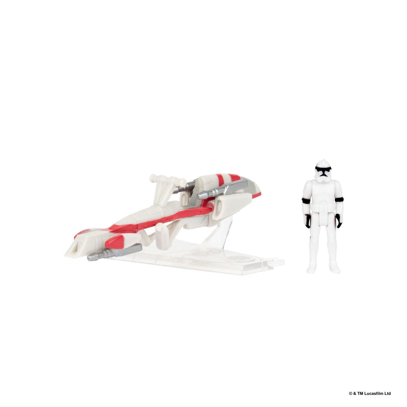 Star Wars 2" Micro Galaxy Squadron Mystery Vehicle & Figure - Image