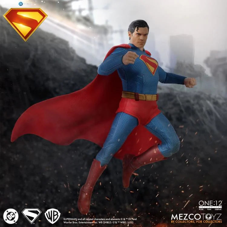 Superman (2025): Superman and Krypto DC Studios One:12 Collective Action Figure (Pre-Order May 2026)