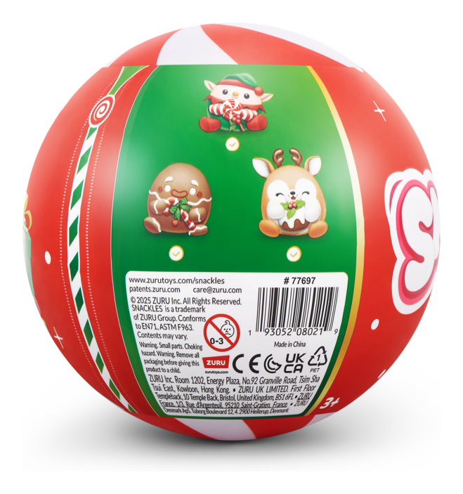 Snackles 5in Christmas S2 - Image