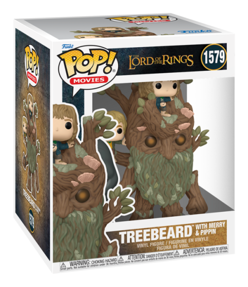 Pop! Super 6" The Lord Of The Rings Treebeard with Mary & Pip