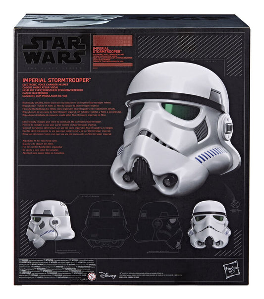 Star Wars The Black Series Imperial Stormtrooper Electronic Helmet - Image