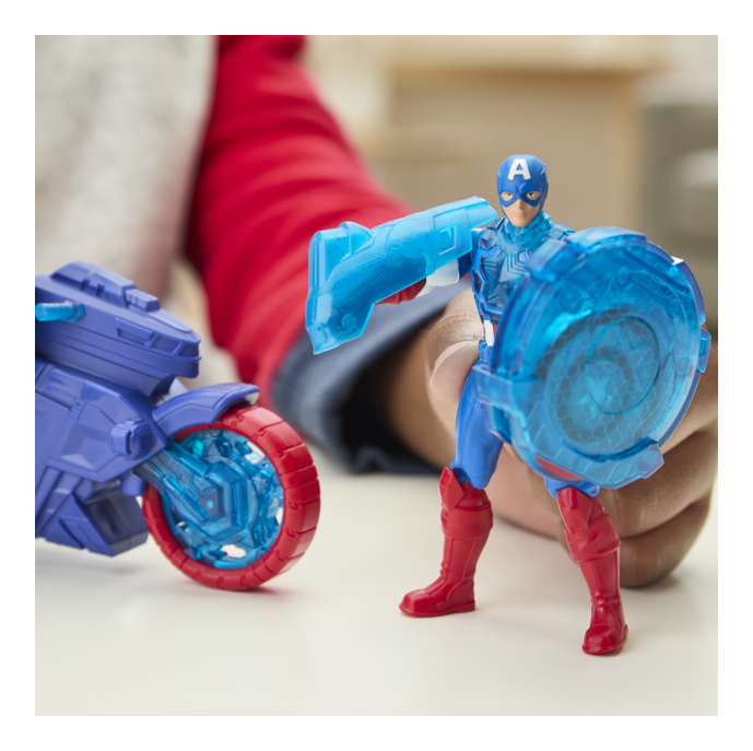 Marvel Avengers Epic World of Action Captain America Shield-Shot Cycle