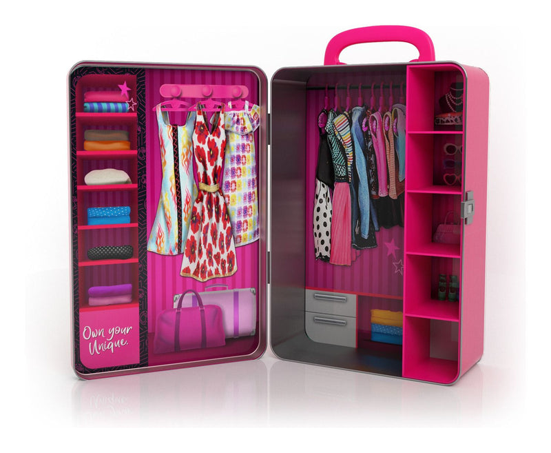 Barbie Take Along Doll Case Wardrobe - Image