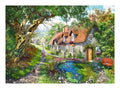 Down the Lane No1, Flower Hill Lane 1000 Piece Jigsaw Puzzle - Image