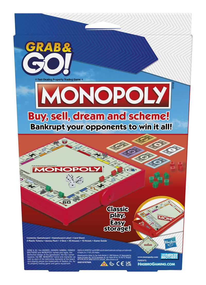 Monopoly Grab & Go