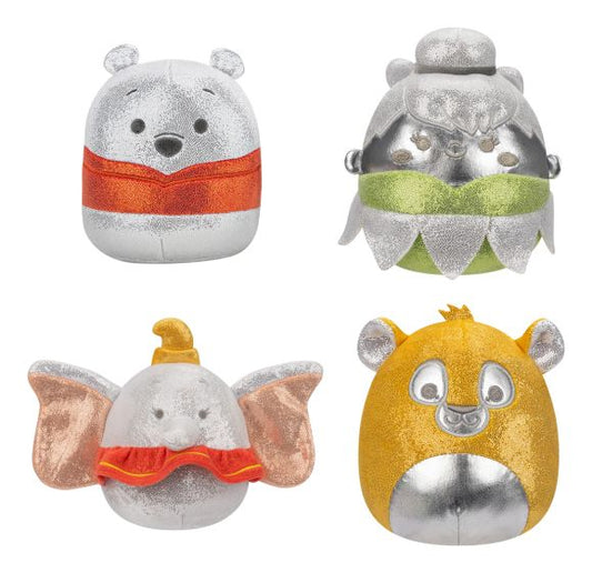 Squishmallows 5" Disney 100th Anniversary 4 Pack