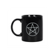 Pentagram Black Mug