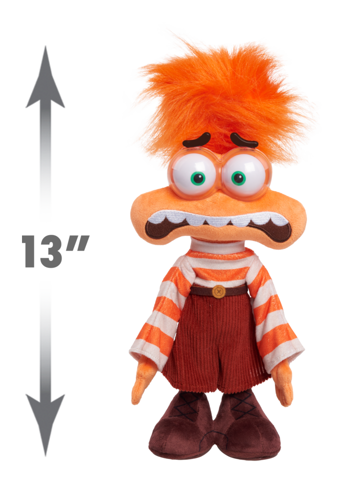 Disney Inside Out 2 Feature Plush Anxiety