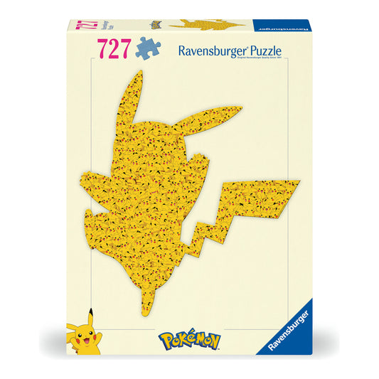 Pokemon Shaped Pikachu 727 Piece Jigsaw Puzzle