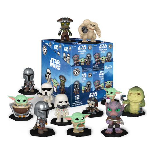 Pop! Mystery Minis - Mandalorian & Grogu 12pc PDQ