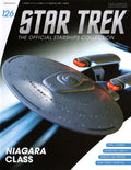 Niagara-Class (U.S.S. Princeton NCC-59804) Model Die Cast Ship (Eaglemoss / Star Trek), rear view