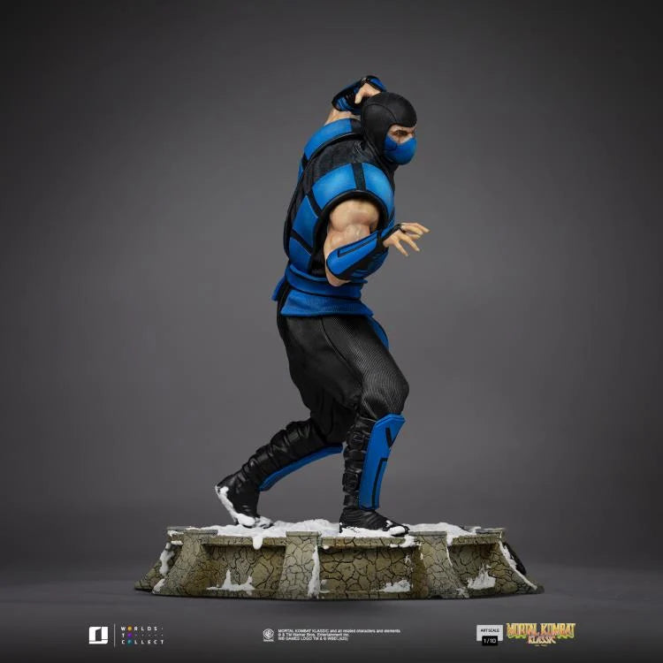 Iron Studios Mortal Kombat Klassic Sub-Zero 1/10 Art Scale Limited Edition Statue