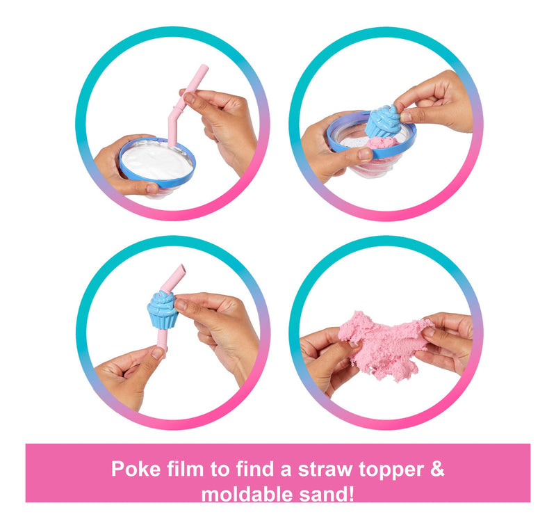 Barbie Pop Reveal Treat Series Cool Cupcake Theme Doll - Image