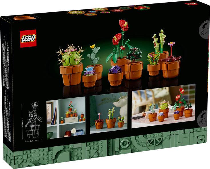 Lego Botanicals 10329 Tiny Plants Building Set for Adults Ages 18 & Up, in display