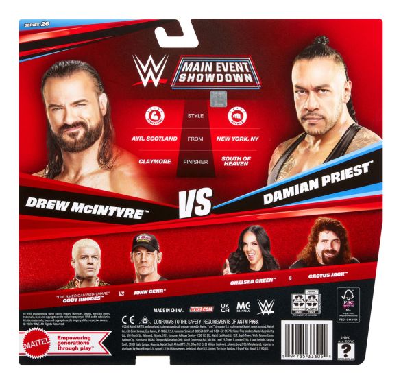 WWE Championship Showdown 2 Pack Series 26