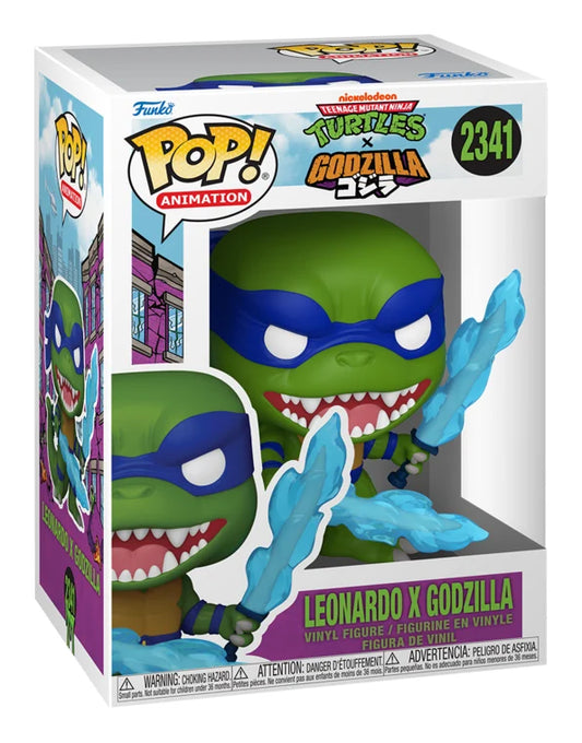 Godzilla x TMNT - Leonardo x Godzilla Funko Pop! Vinyl Figure