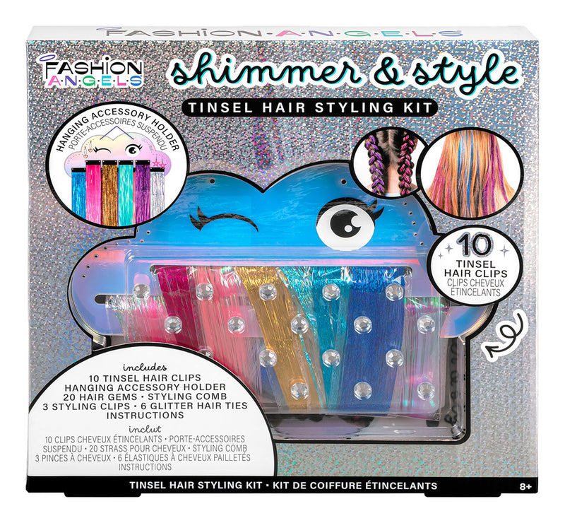 Fashion Angels Shimmer Style Tinsel Hair Styling Kit