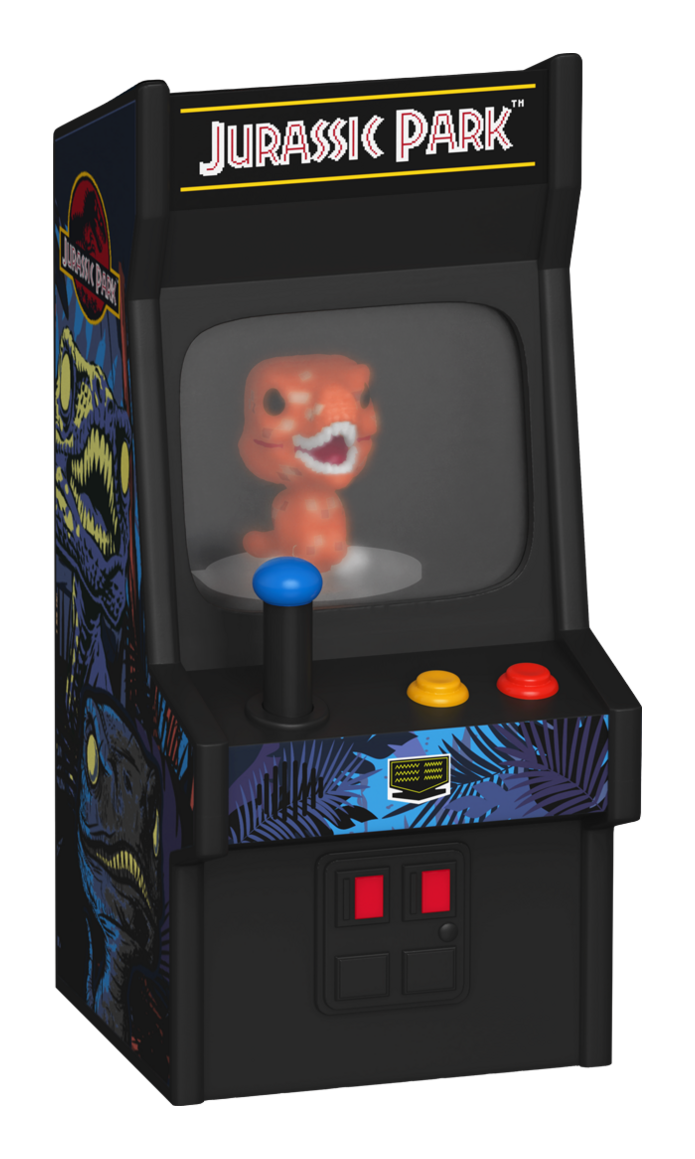 Bitty POP Arcade: Jurassic Park - Raptor, side angle