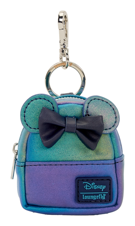 Loungefly - Minnie Glitter Bag Charms, rear view