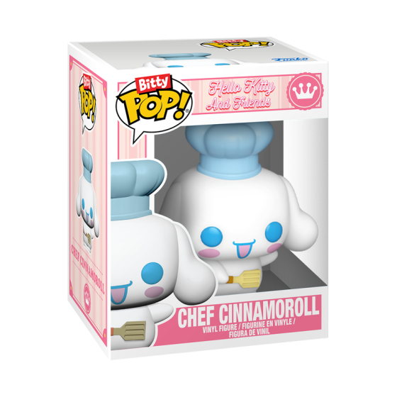 Sanrio- Cafe Cinnamoroll (chance of chase) Funko Bitty Pop! Town Vinyl Figure