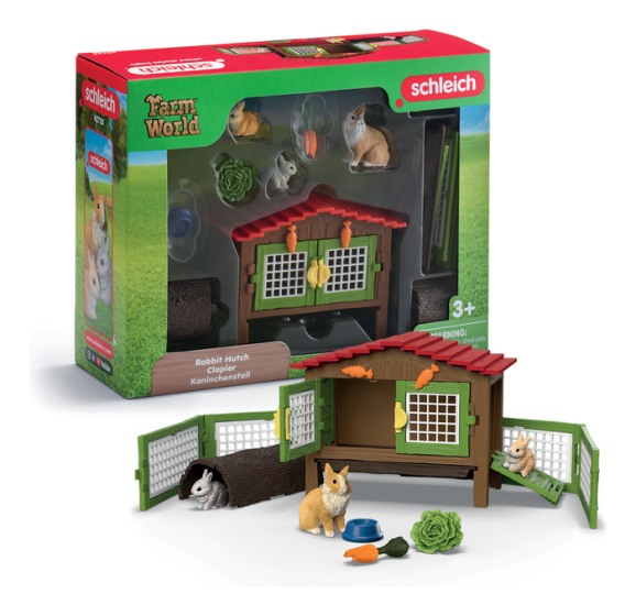 Schleich Rabbit Hutch