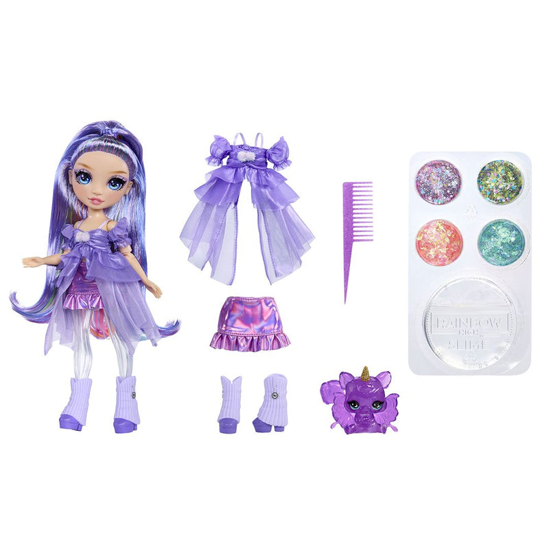 Rainbow High Rainbow Shimmers Doll - Violet - Image